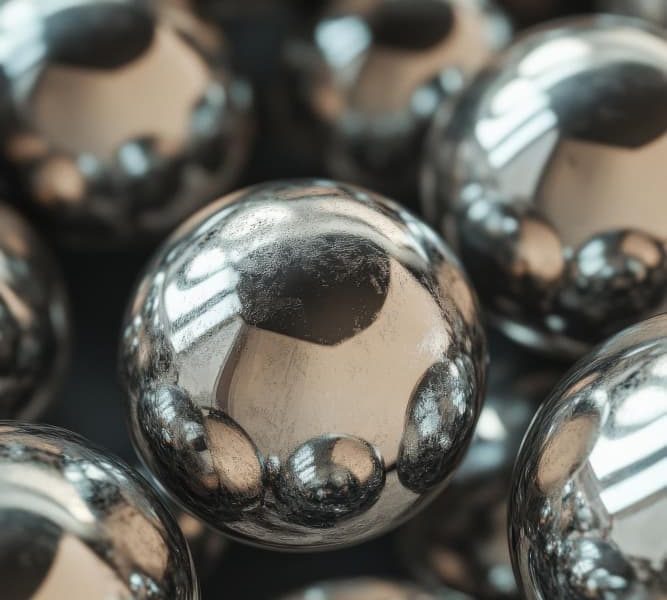 Tipos de esferas metálicas e suas aplicações industriais